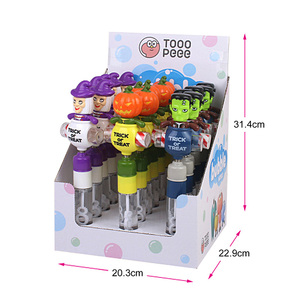 Bâtonnets à bulles en plastique pour mariage et festival, en grande quantité, pour enfants, garçons et filles, avec sifflet, jouet d'<span class=keywords><strong>Halloween</strong></span> - Product Image 2