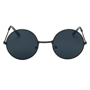 Gafas de <span class=keywords><strong>sol</strong></span> redondas y reflectantes para niños y niñas, anteojos de <span class=keywords><strong>sol</strong></span> infantiles de colores metalizados, estilo Retro, novedad de 2021 - Product Image 1