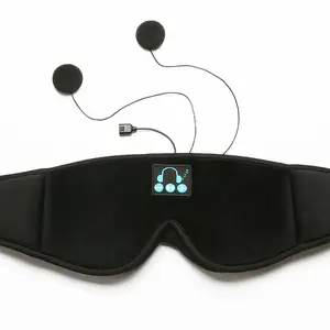Новые беспроводные наушники, музыкальная маска для сна, 3D наушники для глаз, дорожная гарнитура, патч для глаз