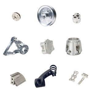 Boîtier de pompe à piston hydraulique usiné sur mesure par CNC, composants de précision en aluminium - Product Image 1