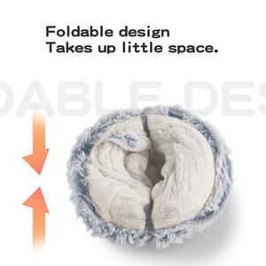 <span class=keywords><strong>Tunnel</strong></span> per Gatti di Lusso OEM, Nido Quadrato in Peluche, Letto per Animali Domestici Pieghevole Sostenibile in Velluto e Flanella, Rifugio e <span class=keywords><strong>Tunnel</strong></span> per Cani e Gatti - Product Image 5