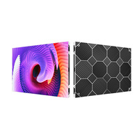 Écran LED couleur plein format étanche et résistant à l'humidité pour extérieur P25-P6, résolution 384x384, profondeur de couleur 12 bits, montage mural