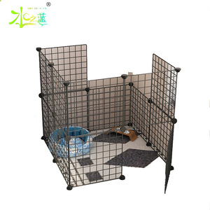 Clôture pour animaux de compagnie Shui Zhi Lan, rectangulaire, facile à assembler, cage pour chat et chien d'intérieur, pliable, petite et moyenne taille - Product Image 2