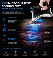 Couteau électrique chauffant à micro-courant rechargeable pour le corps, raffermissant la peau et relaxant les muscles du ventre, des jambes, des bras et de la taille