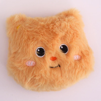 Porte-clés pendentif ours en peluche mignon avec rembourrage en coton PP, design Kawaii, jouet en peluche doux pour unisexe