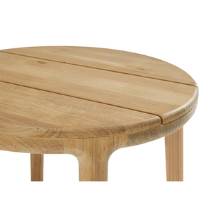 High Quality Sturdy Light Color Furniture Party Handmade <b>Outdoor</b> <b>Round</b> Teak Side <b>Table</b> - Product Image 4