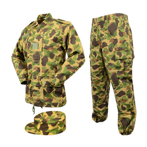 Ensemble uniforme tactique SF37 708 F1, veste et pantalon camouflage, motif vert olive, durable, pour toutes les saisons, vêtements d'extérieur - Product Image 6