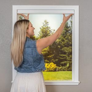 <span class=keywords><strong>Persiana</strong></span> plisada temporal autoadhesiva inalámbrica Material de papel de instalación incorporada de fácil fijación con técnica simple - Product Image 2