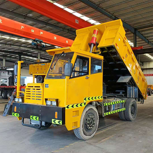 Vehículo de Transporte Minero 4x4 a Prueba de Explosiones con Neumáticos de Goma, Camión Volquete para Túneles Subterráneos de 5, 8 y 12 Toneladas - Product Image 5