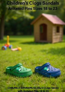 Sandali Zoccoli per Bambini con Spille Animate, Taglie dal 18 al 23 - Product Image 2