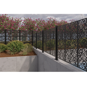 Customizable OEM/ODM Decorative CNC Metal Fence <b>Panel</b> Powder Coated Stainless Steel Partition <b>Panel</b> <b>Room</b> <b>Dividers</b> - Product Image 1
