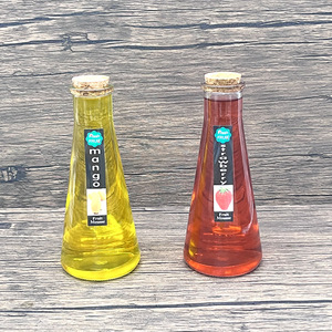 Bouteille Conique à Bouche Plate Réutilisable de 330 ml, Personnalisable, de Qualité Alimentaire, pour Jus, Bière, Vin, Boissons, Café - Product Image 1