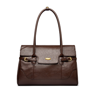New Trend Fashion Women's Single Shoulder Crossbody <strong>Chain</strong> PU Water Resistant Simplicity Handbags - Product Image 1