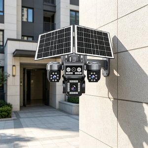 2026 Hi Easy New Product Lower Price S9 Solar-powered <b>Camera</b> in Europe 4G SMART Solar Battery App <b>Camera</b> 24H CCTV <b>Camera</b> Outdoor - Product Image 1