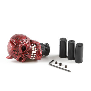 JDM Racing Culture Universal Anarch Skull Gear Devil Head pomello del cambio Car Manuel Stick - Product Image 3