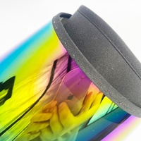 Casquette de visière de casque intégral avec logo personnalisé UPF UV réglable> 50 lentilles accessoires compatibles avec les sports de plein air pour le voyage et la fête quotidienne
