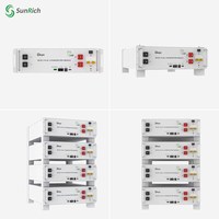 Sistema de Energía Doméstica con Batería LiFePo4 Deye de 51.2v 100ah, Batería de Litio Deye SE-G5.1 Pro-B de 5kwh para Almacenamiento de Energía Solar
