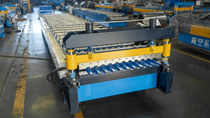 T-Typ 980 Farbstahl-Dachblech-Rollformmaschine - Product Image 5