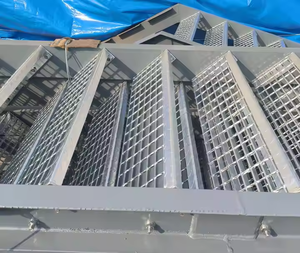 Peldaños Antideslizantes Duraderos y Modernos de Acero Galvanizado y Inoxidable Tipo T4, Rejilla Dentada para Escaleras, Placa Antideslizante - Product Image 6