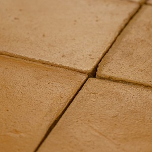 Piastrelle in ceramica Chroma Ocre 10x10 per decorazione di pareti e pavimenti - Product Image 4