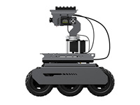 UGV Rover Robot IA de 6 Ruedas y Tracción en las 4 Ruedas de Código Abierto, Controles Duales, Cuerpo Totalmente Metálico, Visión Artificial, Compatible con Raspberry Pi 4B 5