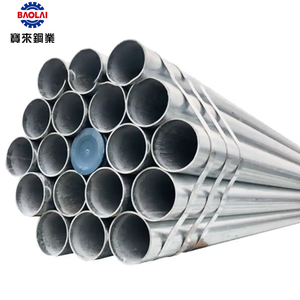 Tuyaux en acier galvanisé à <span class=keywords><strong>chaud</strong></span> de haute qualité, tubes ronds GI pour la construction, prêts à être expédiés, prix d'usine, diamètre extérieur 21-219 mm - Product Image 1