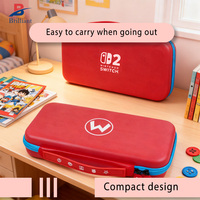 Casing Kustom Cemerlang untuk Switch 2, Casing Pelindung EVA untuk Pemain Video Game, Casing Keras EVA Portabel, Casing Pengontrol yang Mudah Dibawa