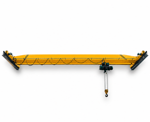 Grúa Puente Monoviga LD con Sistema de Control PLC, Grúa Puente Eléctrica Inteligente de 10 Toneladas, Grúa Industrial - Product Image 1