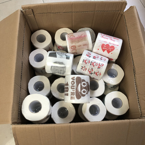 In ấn individuation nhà máy chất lượng cao siêu mềm tốt nhất giấy vệ sinh/nhà vệ sinh vui giấy cuộn 2 hoặc 3ply - Product Image 5