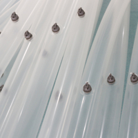 Tube de revêtement souple et haute résistance en TPU pour installations gonflables, sans couture, haute pression, avec valve personnalisée