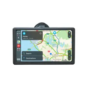 쉬운 설치 7 "무선 CarPlay Androidauto 자동차 SUV 트럭 차량 Navi 터치 스크린 자동차 라디오 업데이트 범용 GPS