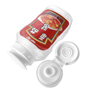 ฝาปิดขวดซอสซอสน้ำผึ้งต่างๆฝาปิดจ่ายยาพร้อมวาล์วซิลิโคนผลิตจากพลาสติกเป็นมิตรกับสิ่งแวดล้อม - Product Image 5