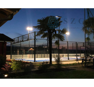 สนามเทนนิส6มม. + 1.52มม. พีวีซีกระจกลามิเนต6มม. แบบพาโนรามา - Product Image 3