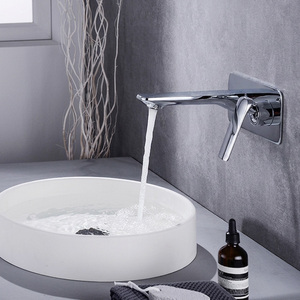 <span class=keywords><strong>Rubinetto</strong></span> Monocomando per <span class=keywords><strong>Lavabo</strong></span> <span class=keywords><strong>Bagno</strong></span> Hotel, Cromato in Ottone, Moderno Miscelatore Caldo/Freddo per <span class=keywords><strong>Lavabo</strong></span> - Product Image 3