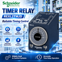 Relay Timer Schneider Electric REXL REXL2TMBD REXL2TMP7 REXL4TMBD REXL4TMP7 24V DC 230V AC 8 14 Pin Relay Penunda Waktu Dengan Soket