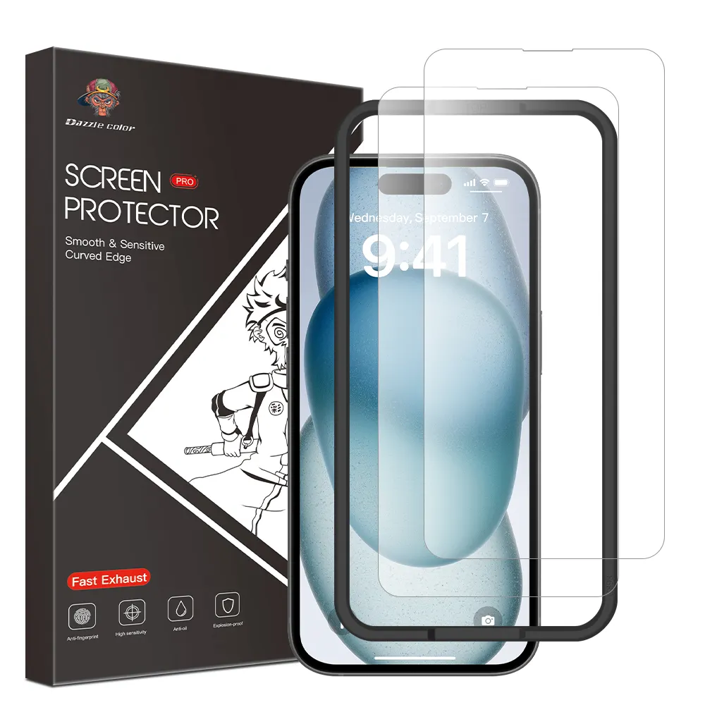 Phim kính chống trầy xước cho iPhone 15 14 12 13 Pro max 11 6 7 8 15 XR x Plus mini 21d bảo vệ màn hình