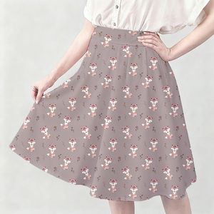 맞춤 만화 다람쥐 디지털 프린팅 100% 면 니트 원단 친환경 면 원단 티셔츠 여성 드레스용 - Product Image 5