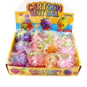 Jouet personnalisé en TPR anti-stress en forme de fruit pour bébé - Jouet sensoriel et fidget original à presser - Product Image 5