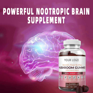Oem ODM não tự nhiên hỗ trợ <span class=keywords><strong>vitamin</strong></span> Gummies phức tạp Nấm tăng cường năng lượng và bộ nhớ cho trẻ em - Product Image 4