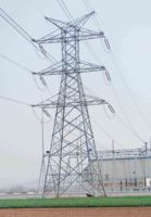 Tour de télécommunication galvanisée à chaud JUNHAO avec acier profilé pour la distribution et la transmission, durée de vie de 30 ans