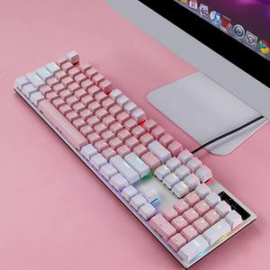 Vente flash <span class=keywords><strong>Clavier</strong></span> mécanique de jeu rétroéclairé RVB 3 en 1 avec 104 touches et <span class=keywords><strong>souris</strong></span> pour joueur PC - Product Image 6