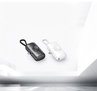 Chargeur portable 10000mAh, avec câbles intégrés et ports de charge dotés d'un affichage numérique pour montre rechargeable