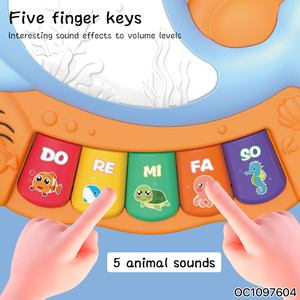 Claviers lumineux à piles, jouet musical dauphin, <span class=keywords><strong>piano</strong></span> électronique <span class=keywords><strong>pour</strong></span> bébé de 2025, nouveau jouet musical <span class=keywords><strong>pour</strong></span> bébé de <span class=keywords><strong>18</strong></span> <span class=keywords><strong>mois</strong></span>, vente en gros - Product Image 3