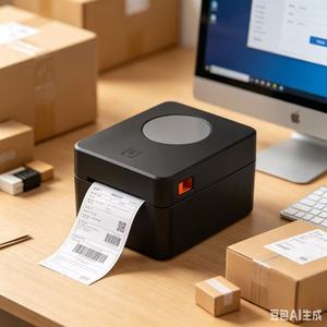 Imprimante d'étiquettes thermiques pour l'expédition de colis et les petites entreprises, compatible avec Android, iOS, Windows, Mac, <span class=keywords><strong>TikTok</strong></span>, UPS - Product Image 1