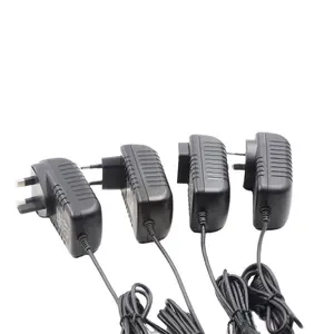 American Standard US/EU Adaptateur Power Adapter European 3V1A 5V1A 6V1A 12V1A 9V1A 5V2A 12V2A DC OEM 12v Plug in 100% Test de vieillissement