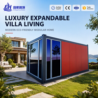 Maison préfabriquée de haute qualité, couleur personnalisable, avec une bonne luminosité naturelle, idéale pour bureau de chantier et hébergement temporaire