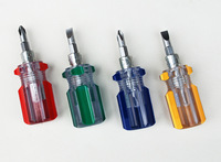 Offre Spéciale Mini tournevis à main multifonctionnel 6*38mm à double usage Tournevis en plastique