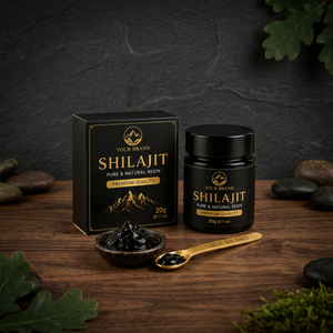 <b>Your</b> Brand Shilajit Resin 20g Pure Natural Gel Immune Support Herbal <b>Supplement</b> - Product Image 1