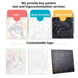 Pintura por Números Personalizable <span class=keywords><strong>con</strong></span> Diseño de Flores y Atardecer junto al Mar, Kit de Pintura en <span class=keywords><strong>Lienzo</strong></span> para Decoración del Hogar - Product Image 5