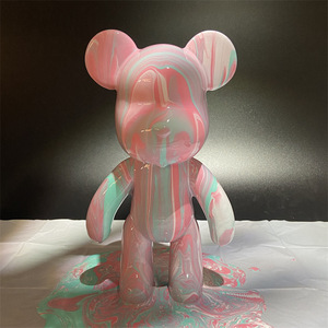 Set de Juguetes Creativos para Dibujar Osos, Plástico ABS, Pintura Fluida para Verter, Oso Violento de 10 Pulgadas, Regalo para Niños - Product Image 5